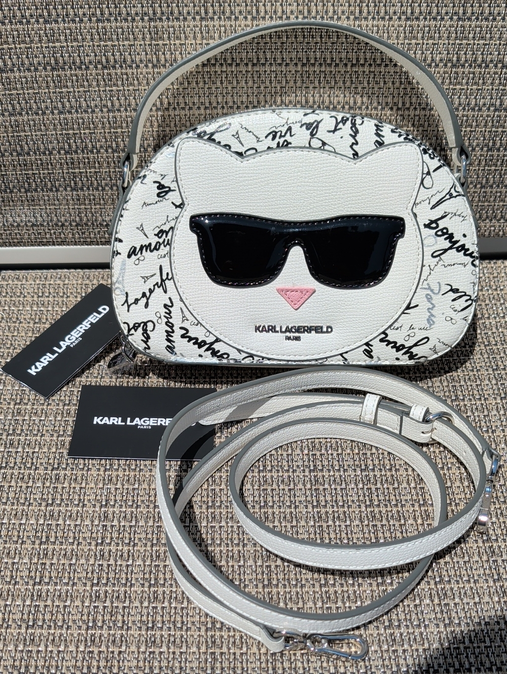 Karl Lagerfeld Paris Maybelle Top Handled Crossbody NWT